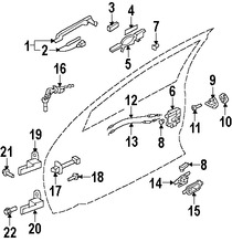 Foto de Cable de Cerrojo de Puerta Original para Mitsubishi Outlander Marca Mitsubishi Nmero de Parte 5715A231