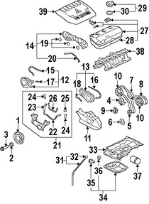 Foto de Polea del cigueal Original para Mitsubishi Outlander Marca Mitsubishi Nmero de Parte 1104A044