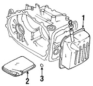 Foto de Carter Transmisin Automtica Original para Mitsubishi Endeavor Marca Mitsubishi Nmero de Parte MR983409