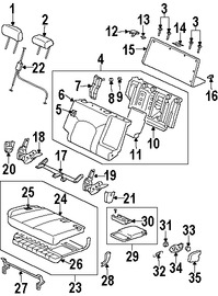 Foto de Apoyabrazos del Asiento Original para Mitsubishi Endeavor 2006 2007 2008 2010 2011 Marca Mitsubishi Nmero de Parte MR966338YA