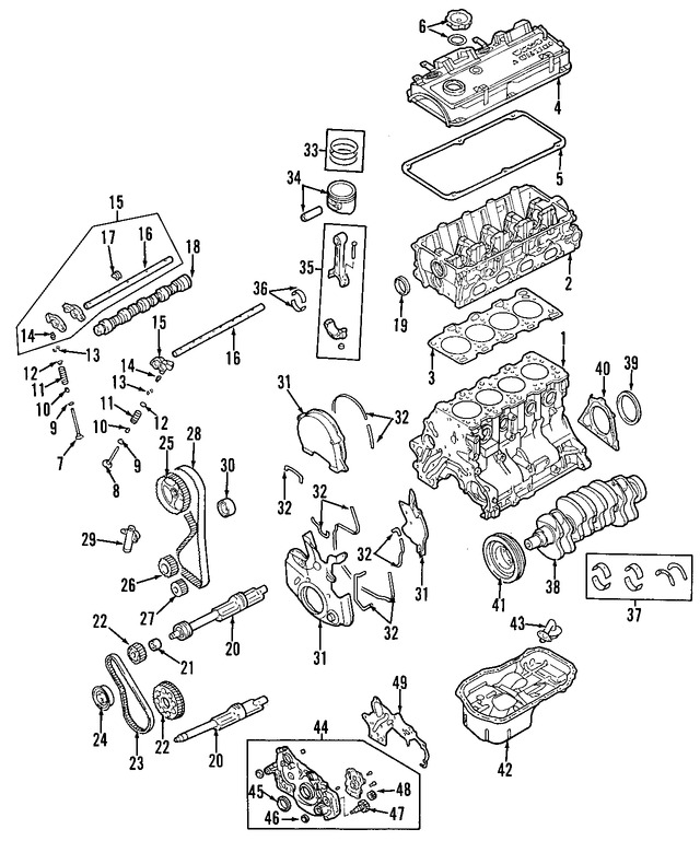 Foto de Balancn Original para Mitsubishi Eclipse Mitsubishi Galant Marca Mitsubishi Nmero de Parte MN176591