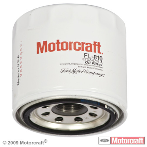 Foto de Filtro de aceite del Motor para Hyundai Subaru Kia Isuzu Chrysler Dodge Buick Chevrolet Geo Pontiac... Marca MOTORCRAFT Nmero de Parte #FL-810