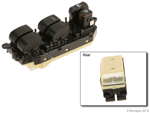 Foto de Interruptor de vidrio elctrico de la puerta para Lexus RX300 1999 2000 2001 2002 2003 Marca Mtc Nmero de Parte W0133-1740839