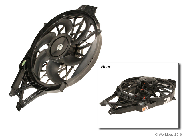 Foto de Motor del ventilador de enfriado para Ford Mustang 2001 2002 2003 2004 Marca Motorcraft Nmero de Parte W0133-1704474