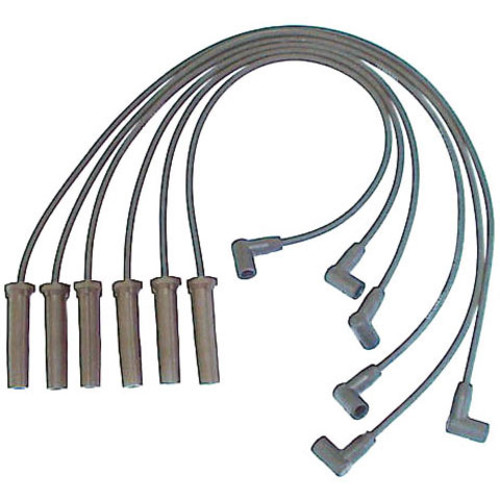 Foto de Juego de Cables de Encendido 7mm para Buick Rendezvous 2003 Chevrolet Impala 2005 Chevrolet Malibu 2000 2002 Marca DENSO Nmero de Parte 671-6046