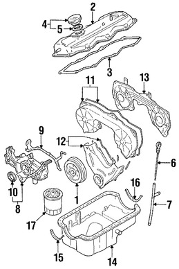 Foto de Tapn de Aceite Original para Nissan Pathfinder Infiniti QX4 Marca NISSAN Nmero de Parte 15255D5502