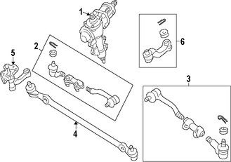 Foto de Brazo Auxiliar de Direccin Original para Nissan Frontier Nissan Xterra Marca NISSAN Nmero de Parte D8530VK90A