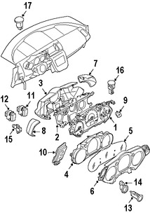 Foto de Sensor de Temperatura del Aire de la Cabina Original para Infiniti Nissan Marca NISSAN Nmero de Parte 2772015U00