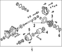 Foto de Sello Semieje Junta Homocinetica Original para Nissan Murano Nissan Rogue Nissan Marca NISSAN Nmero de Parte 383424N500