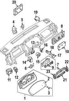 Foto de Interruptor Caja de Transferencia Original para Nissan Pathfinder Nissan Armada Marca NISSAN Nmero de Parte 255369BH0A