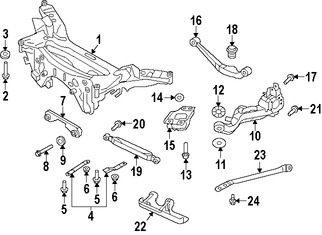 Foto de Brazo remolcador de suspensin Original para Nissan Rogue 2014 2015 2016 2017 Marca NISSAN Nmero de Parte 551114BA0A