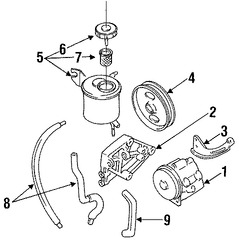 Foto de Tapn de Tanque Liquido Direccin Hidrulica Original para Infiniti Nissan Marca NISSAN Nmero de Parte 49181W1705