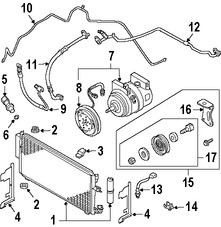 Foto de Soporte de Sensor de Temperatura de Aire Ambiental Original para Nissan Maxima Nissan Altima Marca NISSAN Nmero de Parte 922807Y000