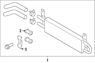 Foto de Enfriador Direccin Asistida Original para Nissan GT-R Marca NISSAN Nmero de Parte 49790JF00A