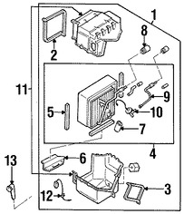 Foto de Tapa Vlvula de Servicio Aire Acondicionado Original para Nissan Altima 1998 1999 2000 2001 Marca NISSAN Nmero de Parte 924999E001