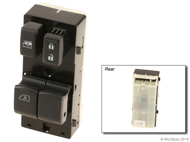 Foto de Interruptor de vidrio elctrico de la puerta para Nissan Frontier 2015 2007 2008 2016 2017 Marca Original Equipment Nmero de Parte W0133-2063202