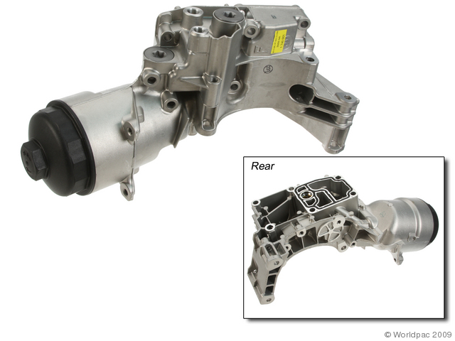 Foto de Caja de Filtro de Aceite para BMW Z3 BMW 323i BMW 323is BMW 328i BMW 328is BMW 528i Marca Genuine Nmero de Parte W0133-1662797