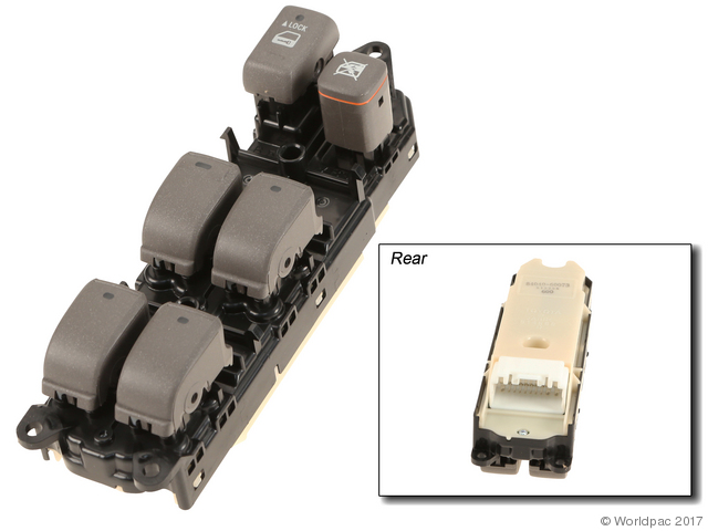 Foto de Interruptor de vidrio elctrico de la puerta para Lexus GX470 Marca Genuine Nmero de Parte W0133-1741047