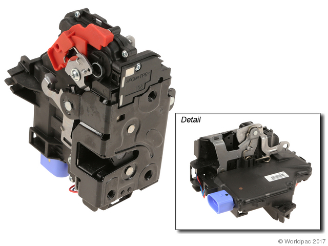 Foto de Motor Actuador de Seguro Elctrico de la puerta para Volkswagen GTI Volkswagen Rabbit Volkswagen Touareg Marca Genuine Nmero de Parte W0133-1938290