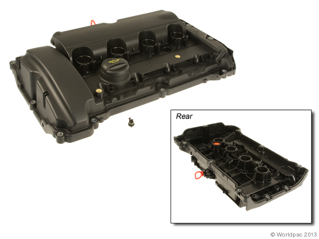 Foto de Tapa de Valvula del Motor para Mini Cooper Cooper 2007 2008 2009 2010 2011 2012 Marca Genuine Nmero de Parte W0133-1958284