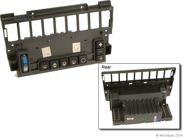 Foto de Modulo de Control calefaccin, ventilacin y aire acondicionado para Mercedes-Benz Marca Programa Remanufacturado Nmero de Parte W0133-1600256