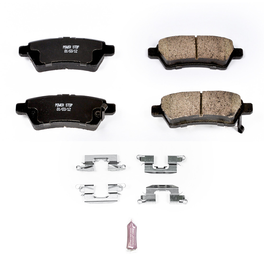 Foto de Kit de pastillas y discos de freno  Z17 Evolution Plus para Nissan Pathfinder 2005 2006 2007 2008 2009 2010 2011 2012 Marca POWER STOP Nmero de Parte #17-1101