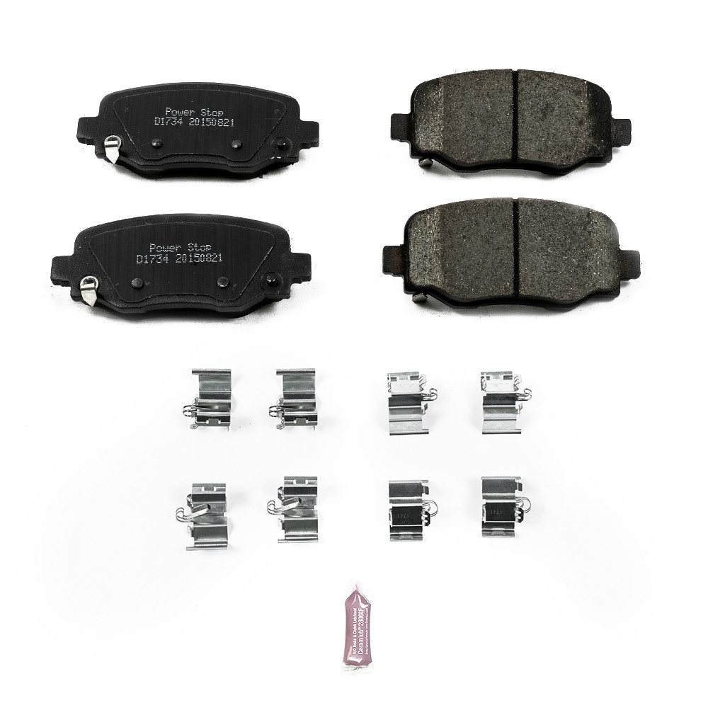 Foto de Kit de pastillas y discos de freno  Z17 Evolution Plus para Jeep Cherokee 2014 Marca POWER STOP Nmero de Parte 17-1734