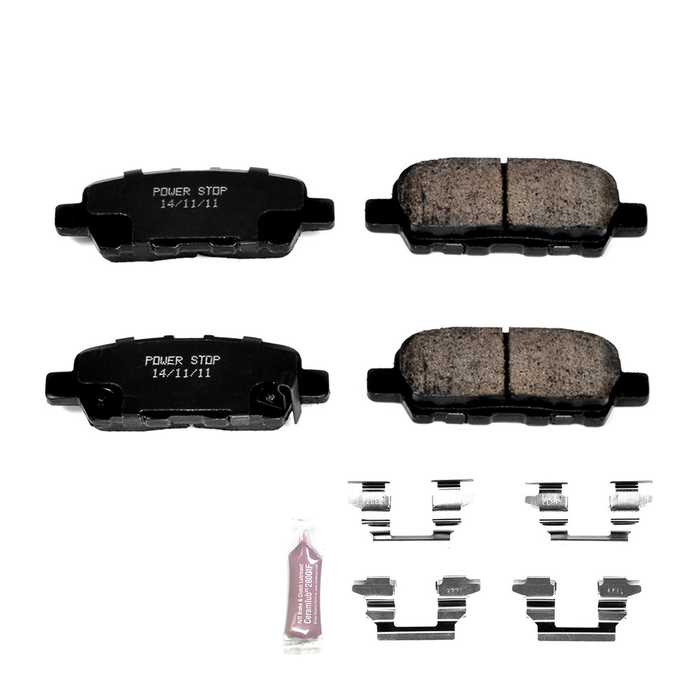 Foto de Pastillas de Freno Fibra de Carbon / Cermica con Kit de Armado Evolution Sport Z23 para Nissan Infiniti Marca POWER STOP Nmero de Parte Z23-1393