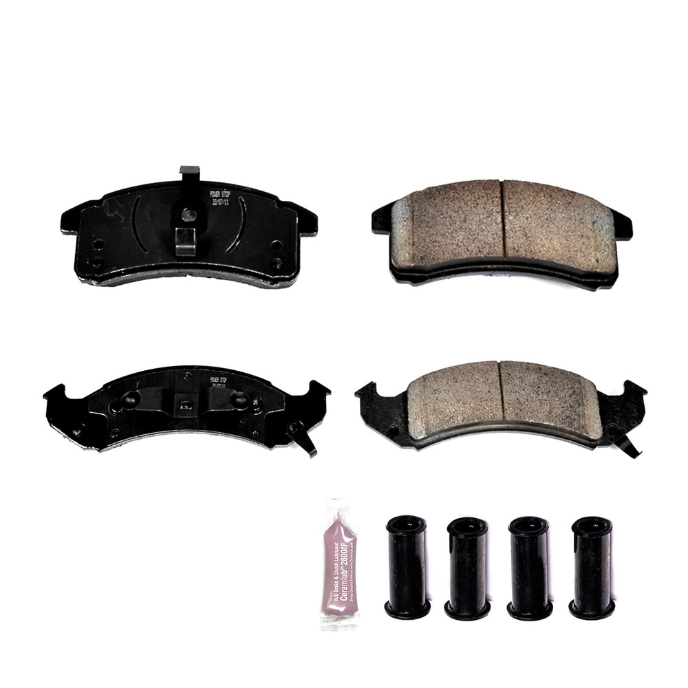 Foto de Kit de pastillas y discos de freno  Z23 Evolution Sport Carbon Fiber Ceramic Pads w para Buick Cadillac Chevrolet Oldsmobile Pontiac Marca POWER STOP Nmero de Parte Z23-505