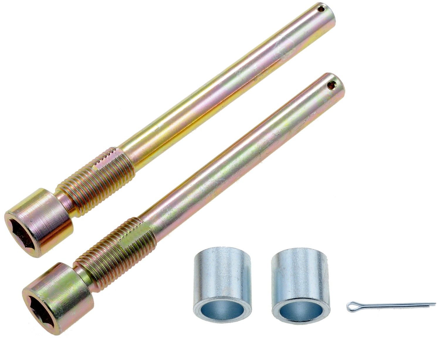 Foto de Kit de Tornillos de Mordaza de Freno para Chevrolet Impala 1970 Chevrolet Malibu 1977 1978 Chevrolet Nova 1976 Chevrolet S10 Blazer 1984 GMC Jimmy 1979 GMC S15 Jimmy 1983 Oldsmobile 442 1969 Marca DORMAN Parte #13897