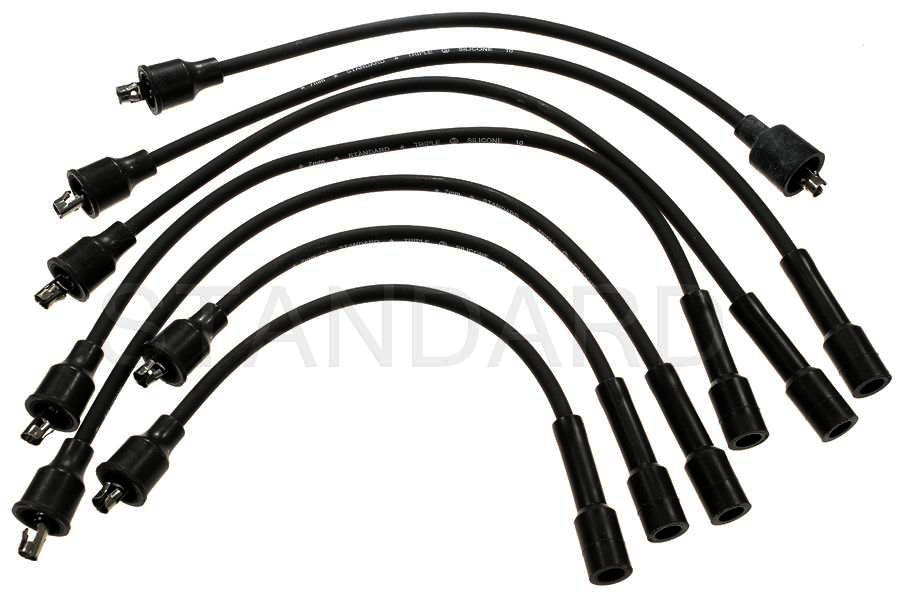 Foto de Juego de cables de buja para Austin Triumph Jeep Chevrolet GMC Ford American Motors Toyota Marca STANDARD MOTOR Nmero de Parte 9628