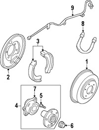 Foto de Tuerca de Eje Original para Subaru Marca SUBARU Nmero de Parte 902170049