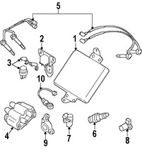 Foto de Cable de Bujia Original para Subaru Forester Subaru Impreza Subaru Legacy Subaru Outback Subaru Baja Marca SUBARU Nmero de Parte 22451AA940