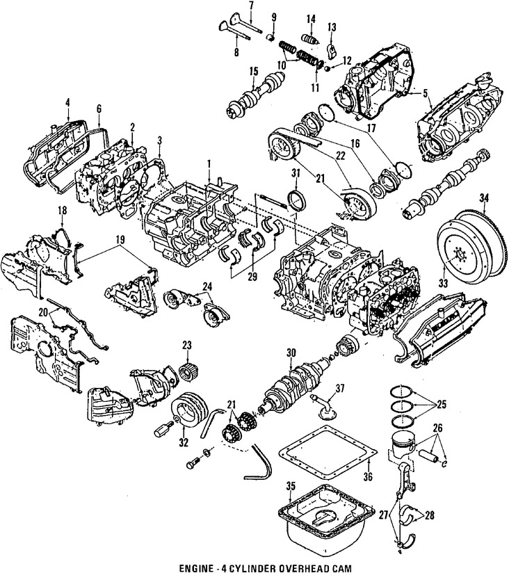 Foto de Biela Original para Subaru Marca SUBARU Nmero de Parte 12100AA310