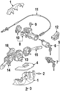 Foto de Interruptor de encendido Original para Suzuki Grand Vitara Suzuki SX4 Marca SUZUKI Nmero de Parte 3711158J00