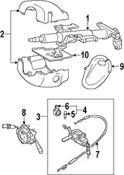 Foto de Interruptor de encendido Original para Suzuki Aerio 2002 2003 2004 2005 2006 2007 Marca SUZUKI Nmero de Parte 3711154G00