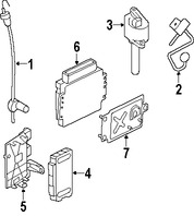 Foto de Computadora del Motor Original para Suzuki Verona 2004 Marca SUZUKI Nmero de Parte 3392086Z05