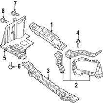 Foto de Enganche de cubierta de parachoques Original para Suzuki Forenza Suzuki Verona Suzuki Reno Marca SUZUKI Nmero de Parte 7171486Z00