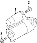 Foto de Tornillo de Arranque Original para Suzuki Reno Suzuki Forenza Marca SUZUKI Nmero de Parte 3111485Z00