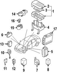 Foto de Rel de Corriente Accesorios Original para Suzuki Reno Suzuki Forenza Marca SUZUKI Nmero de Parte 3886085Z01