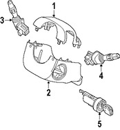 Foto de Interruptor del limpiaparabrisas Original para Suzuki Reno Suzuki Forenza Marca SUZUKI Nmero de Parte 3741085Z10