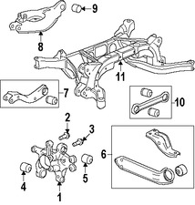 Foto de Brazo remolcador de suspensin Original para Suzuki XL-7 2007 2008 2009 Marca SUZUKI Nmero de Parte 4630578J01