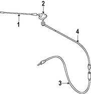 Foto de Mstil de Antena de Radio Original para Suzuki SX4 Marca SUZUKI Nmero de Parte 3925181JA0