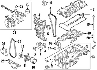 Foto de Cadena del Tiempo del Motor Original para Suzuki SX4 Suzuki Grand Vitara Suzuki Kizashi Marca SUZUKI Nmero de Parte 1276178K00