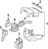 Foto de Sensor de Posicin del Volante de Direccin Original para Suzuki Kizashi 2010 2011 2012 2013 Marca SUZUKI Nmero de Parte 3744057L00