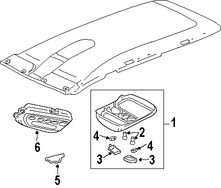 Foto de Lente de luz de mapa Original para Toyota Tundra Toyota Sequoia Marca TOYOTA Nmero de Parte 812650C010