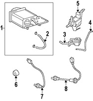 Foto de Sensor de oxigeno Original para Toyota Yaris Marca TOYOTA Nmero de Parte 8946752020