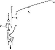 Foto de Base de Antena de Radio Original para Toyota Highlander 2008 2009 2010 Marca TOYOTA Nmero de Parte 863090E020