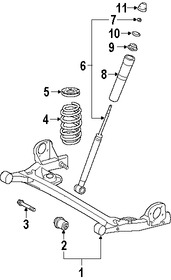 Foto de Fuelle de Amortiguador Original para Toyota Sienna Marca TOYOTA Nmero de Parte 4855308010