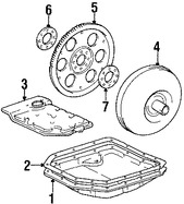 Foto de Convertidor de Torque Original para Toyota Solara Toyota Matrix Toyota Corolla Marca TOYOTA Nmero de Parte 3200044030